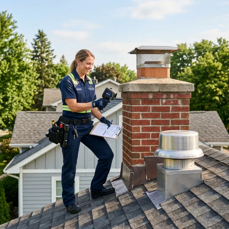 Technician removing a deceased bird from an indoor space in Roxburgh Park